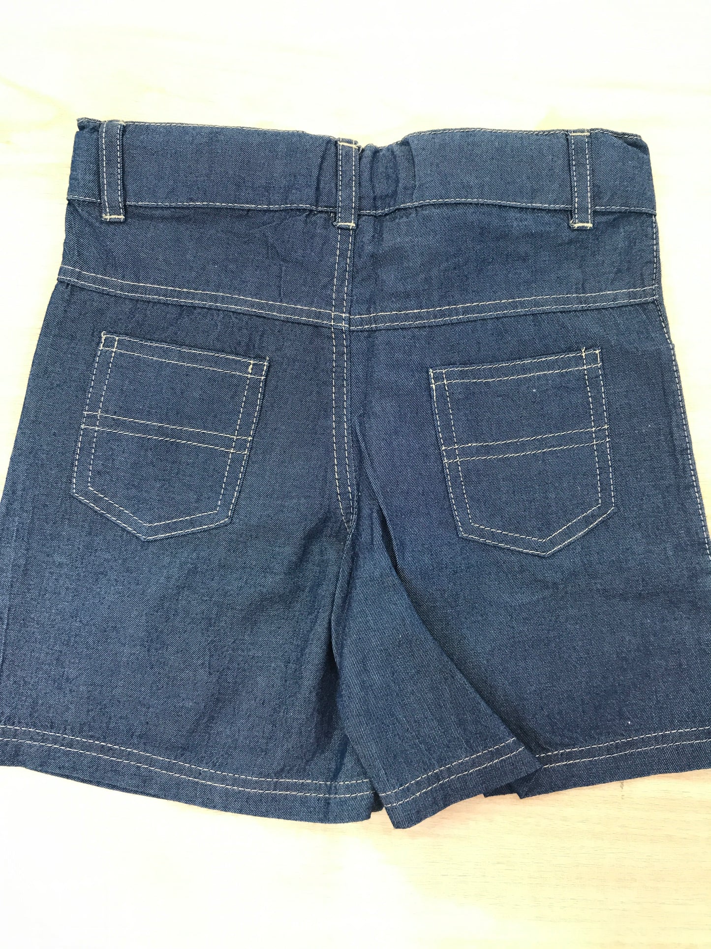 Pantalone Coccodè in cotone effetto jeans con tasche sul davanti