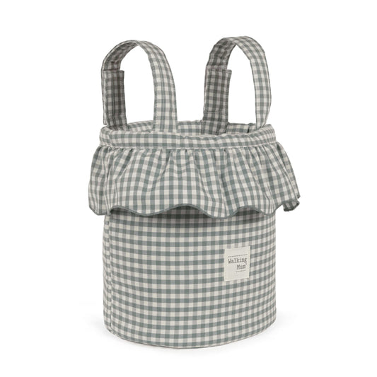 BORSA BUCKET VICHY MATCHA