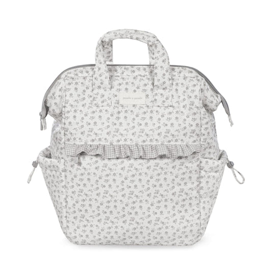 ZAINO LITTLE BLOOM FIORI GRIGIO