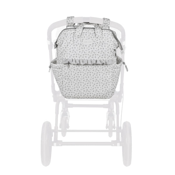 ZAINO LITTLE BLOOM FIORI GRIGIO