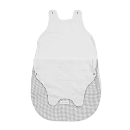 SACO NANNA ESTATE LITTLE BLOOM VICHY GRIGIO TOG 0,5
