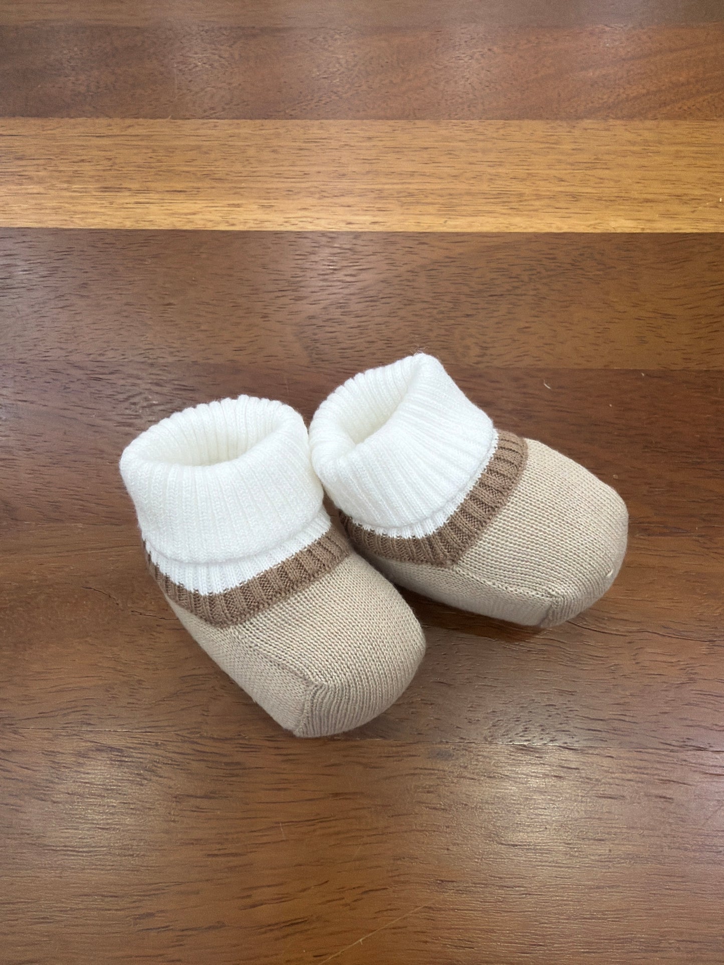 Babbucce Colori Chiari in filo di cotone tortora e bianche