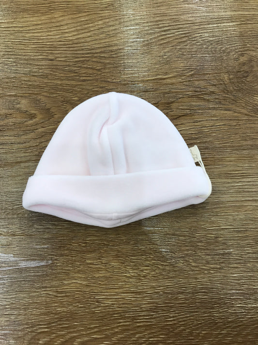 Cappello Baby Gi rosa in ciniglia con risvolto