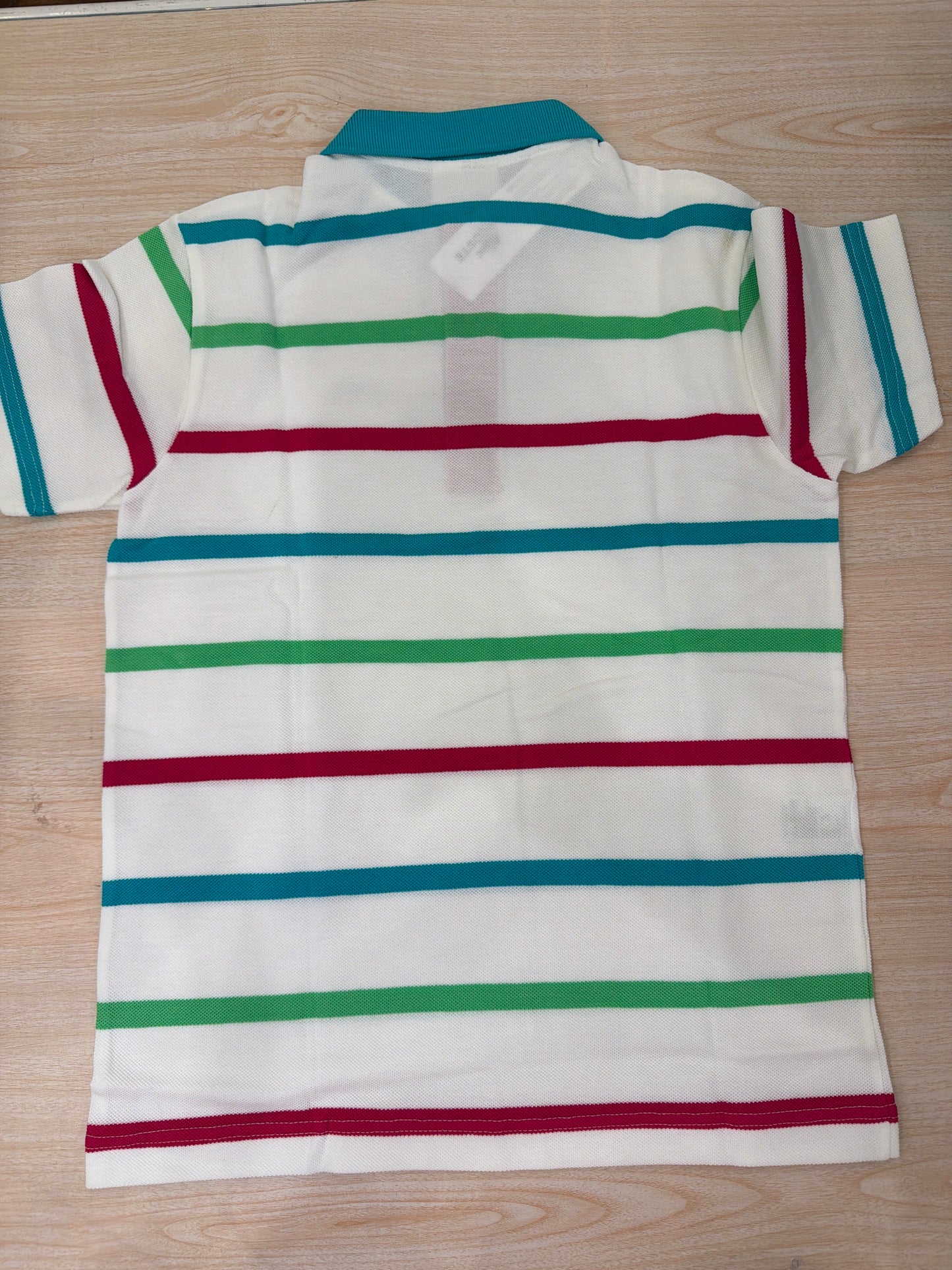 Polo Lacoste in cotone mezza manica con bottoncini e logo ricamato lateralmente unisex