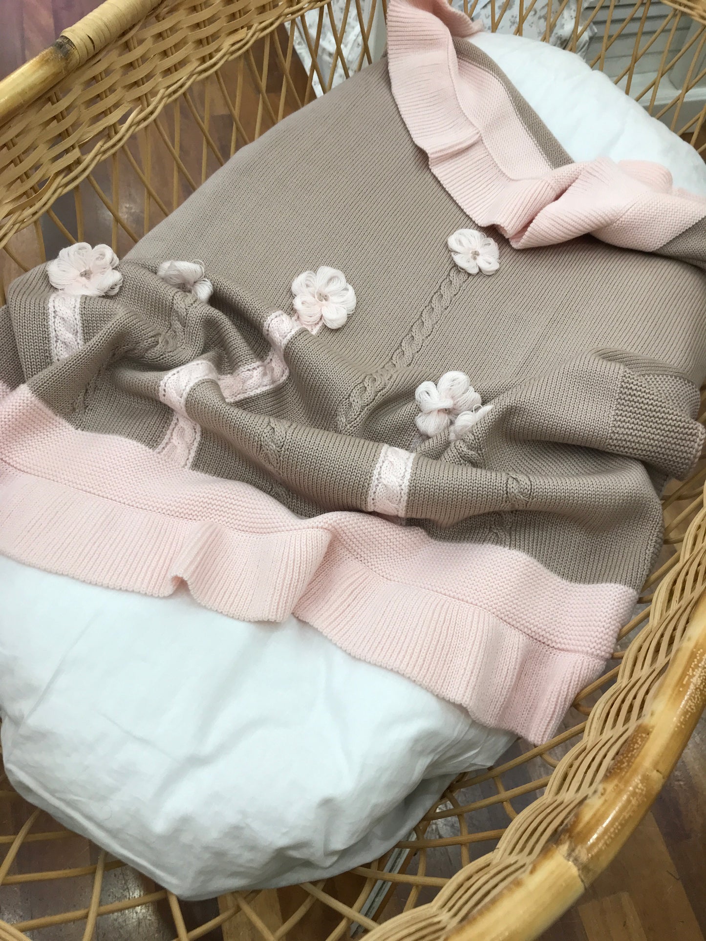 Coperta colori chiari