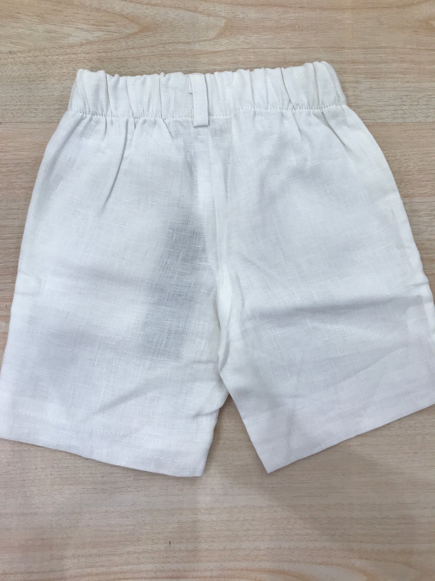 Pantalone Jo Milano in lino con elastico in vita