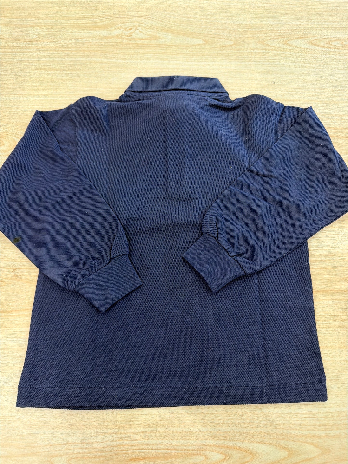 Polo Lacoste in cotone manica lunga con bottoncini e logo ricamato lateralmente unisex (Copia 4)