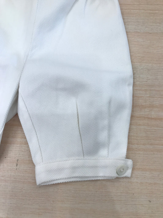 Pantalone Colibrì in cotone alla zuava bianco