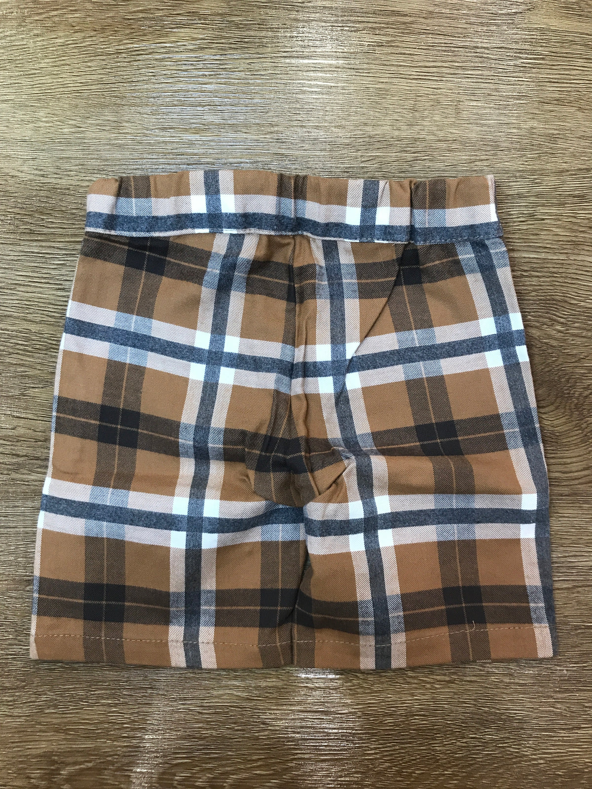 Pantalone Nanan scozzese nei toni del beige