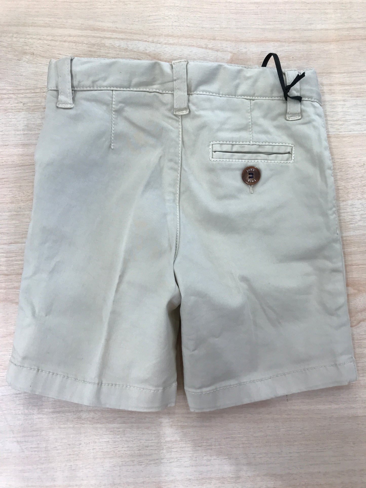 Pantalone John Twig beige corto con tasche sul davanti