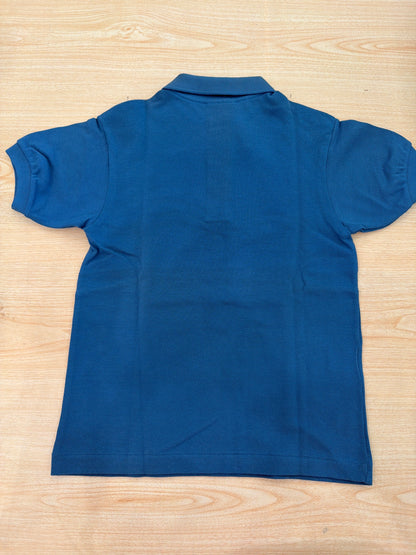 Polo Lacoste in cotone mezza manica con bottoncini e logo ricamato lateralmente unisex