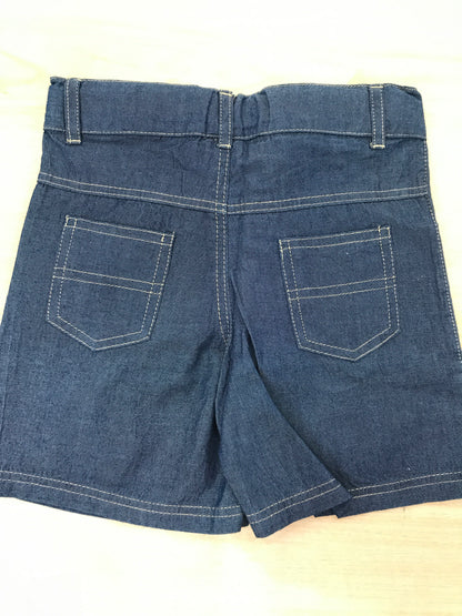 Pantalone Coccodè in cotone effetto jeans con tasche sul davanti