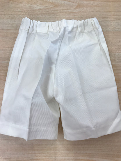 Pantalone Bebè di Almy in cotone bianco rigato