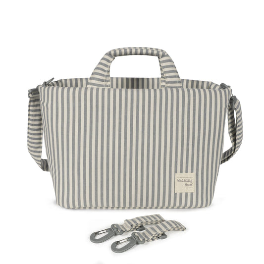 BORSA FASCIATOIO PRALINÉ STRISCE MATCHA