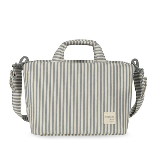 BORSA FASCIATOIO PRALINÉ STRISCE MATCHA