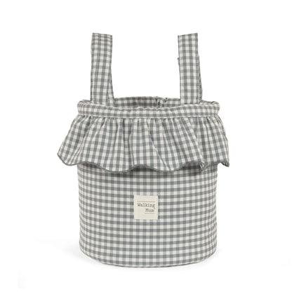 BORSA BUCKET VICHY MATCHA