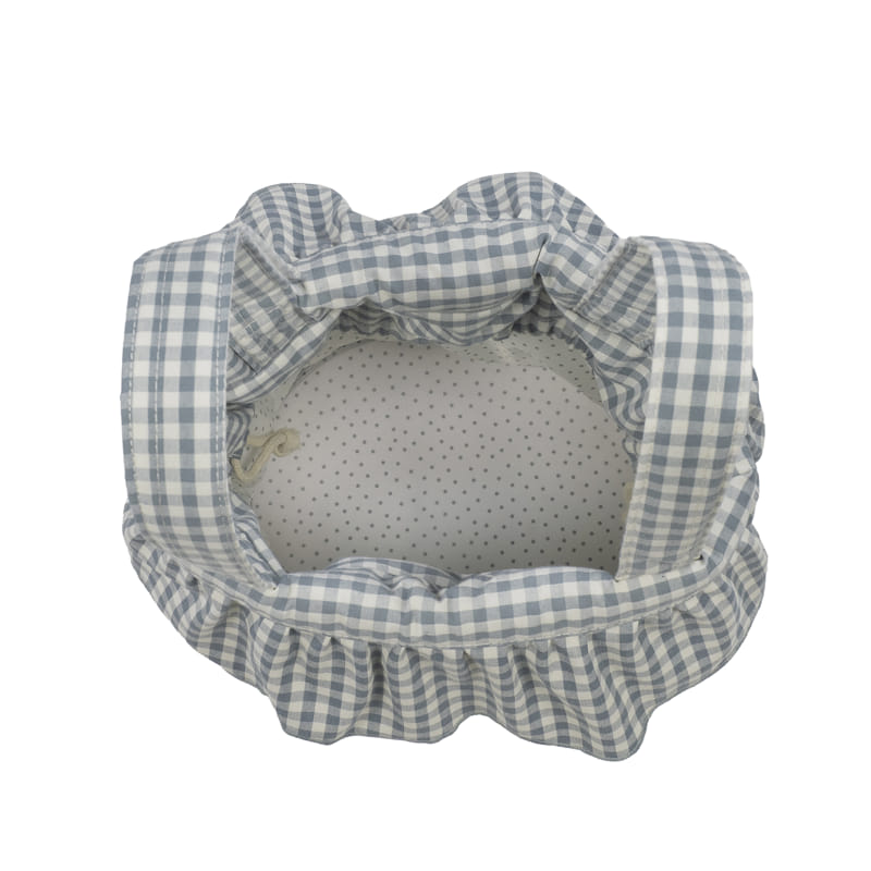 BORSA BUCKET VICHY MATCHA