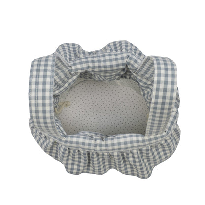 BORSA BUCKET VICHY MATCHA