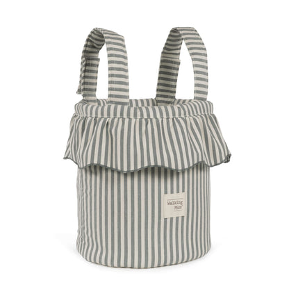 BORSA BUCKET STRISCE MATCHA