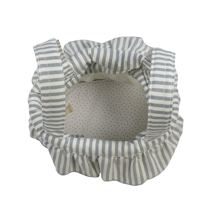 BORSA BUCKET STRISCE MATCHA
