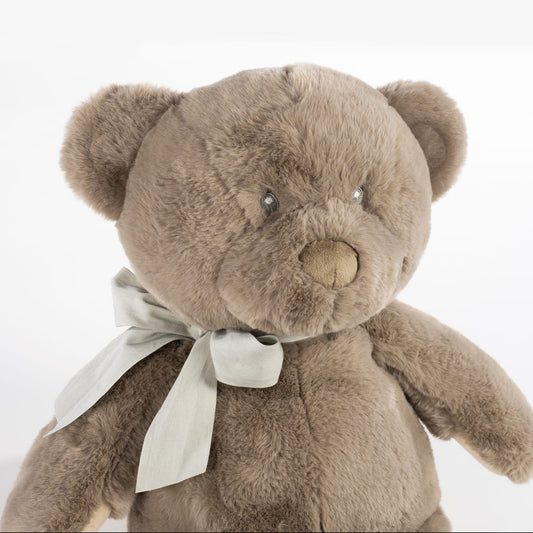 ORSO BERNIE PELUCHE TAUPE 35 CM