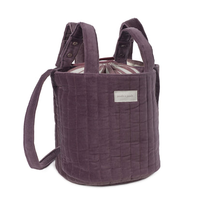 BORSA BAULETTO CHERRY VELVET