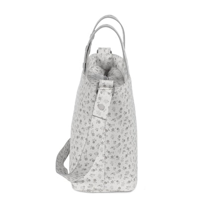 BORSA CROSSBODY LITTLE BLOOM FIORI GRIGIO