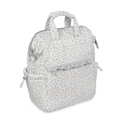 ZAINO LITTLE BLOOM FIORI GRIGIO