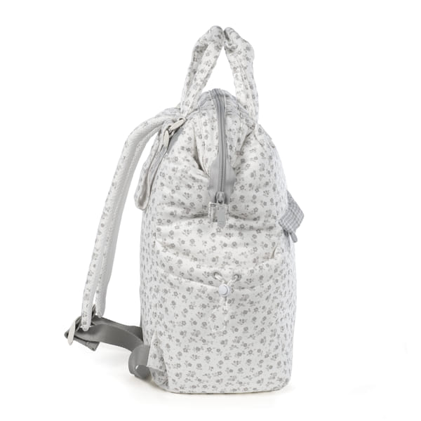 ZAINO LITTLE BLOOM FIORI GRIGIO