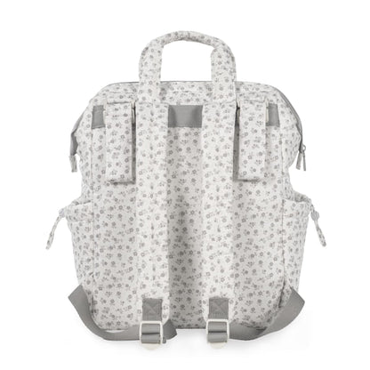 ZAINO LITTLE BLOOM FIORI GRIGIO