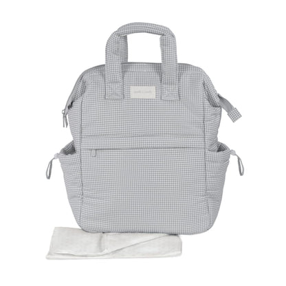 ZAINO LITTLE BLOOM VICHY GRIGIO