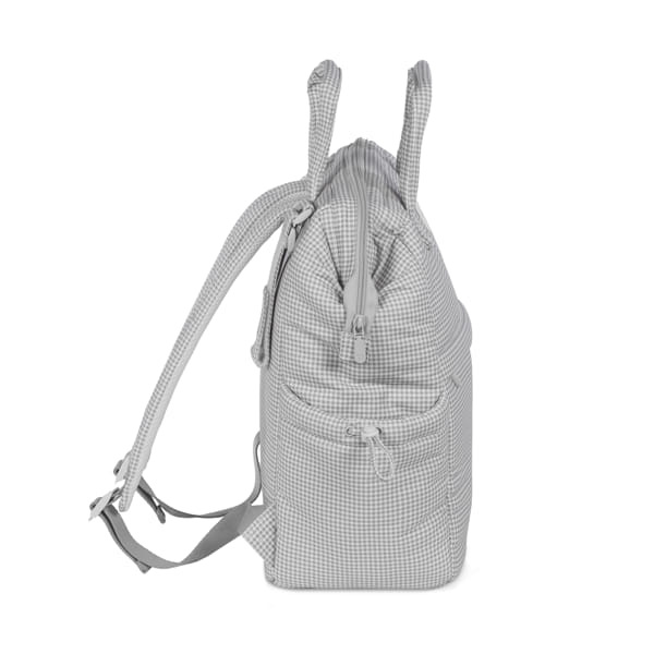 ZAINO LITTLE BLOOM VICHY GRIGIO