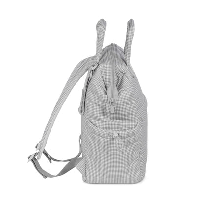 ZAINO LITTLE BLOOM VICHY GRIGIO