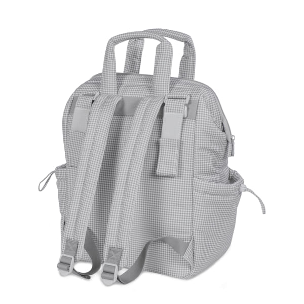 ZAINO LITTLE BLOOM VICHY GRIGIO