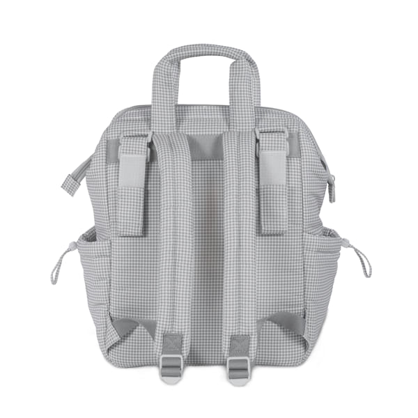 ZAINO LITTLE BLOOM VICHY GRIGIO