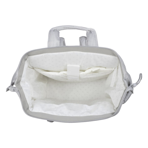ZAINO LITTLE BLOOM VICHY GRIGIO