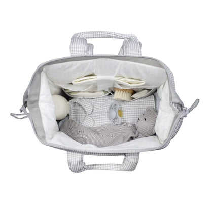 ZAINO LITTLE BLOOM VICHY GRIGIO