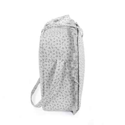 VALIGIA LITTLE BLOOM FIORI GRIGIO