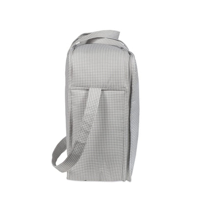 VALIGIA LITTLE BLOOM VICHY GRIGIO