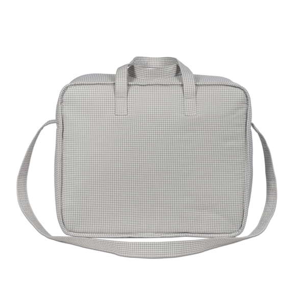 VALIGIA LITTLE BLOOM VICHY GRIGIO