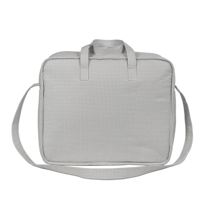 VALIGIA LITTLE BLOOM VICHY GRIGIO