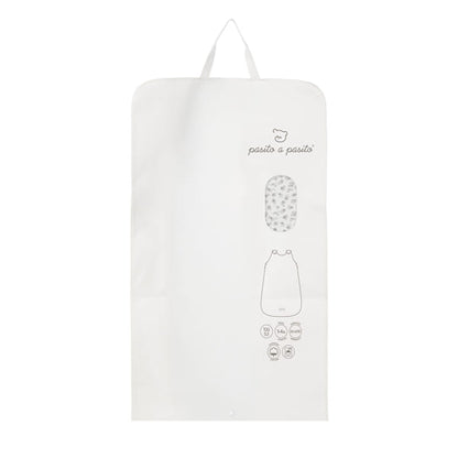 SACCO NANNA ESTATE LITTLE BLOOM FIORI GRIGIO TOG 0,5