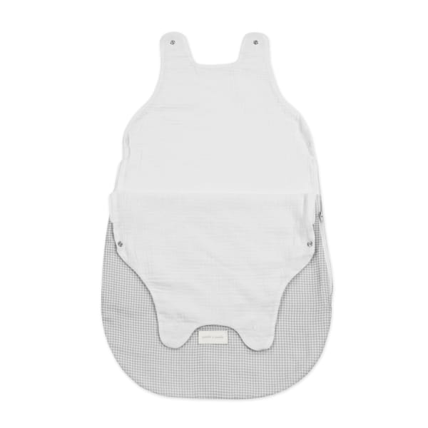 SACO NANNA ESTATE LITTLE BLOOM VICHY GRIGIO TOG 0,5