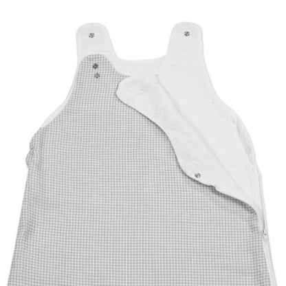 SACO NANNA ESTATE LITTLE BLOOM VICHY GRIGIO TOG 0,5