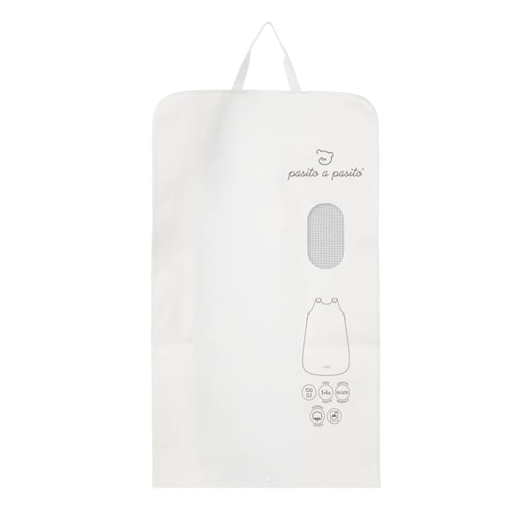 SACO NANNA ESTATE LITTLE BLOOM VICHY GRIGIO TOG 0,5