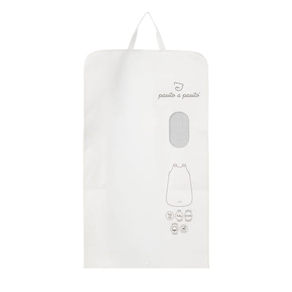 SACO NANNA ESTATE LITTLE BLOOM VICHY GRIGIO TOG 0,5