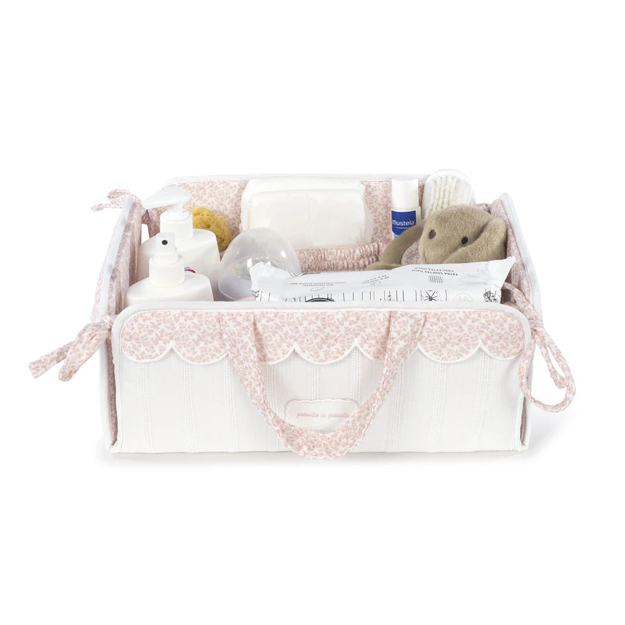 CESTINO ORGANIZER HOME MAISON TENDER FIORI