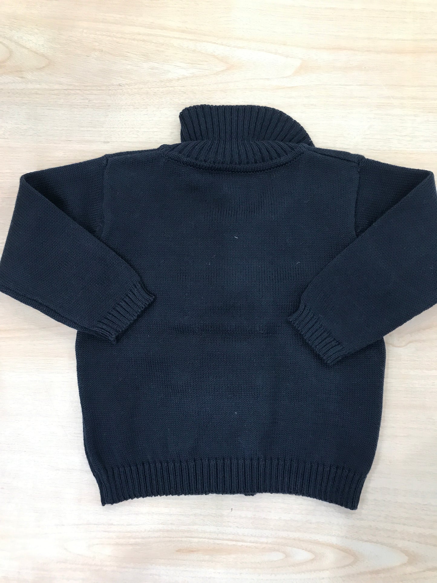 Cardigan Cielo Blu in filo manica lunga con doppio petto sul davanti