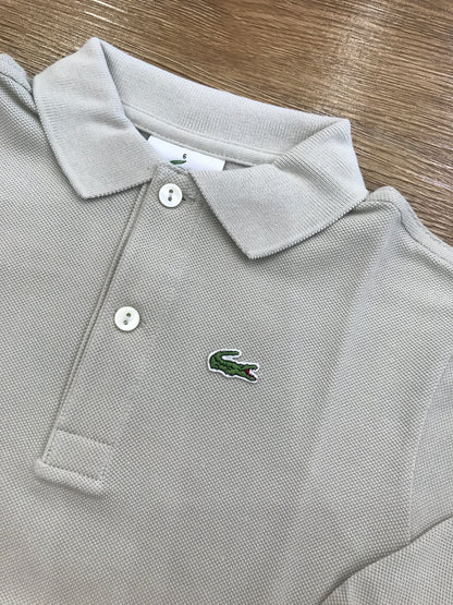 Polo Lacoste manica lunga con polsini e bottoncini