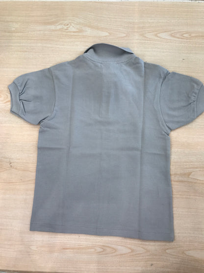 Polo Lacoste in cotone mezza manica con bottoncini e logo ricamato lateralmente unisex